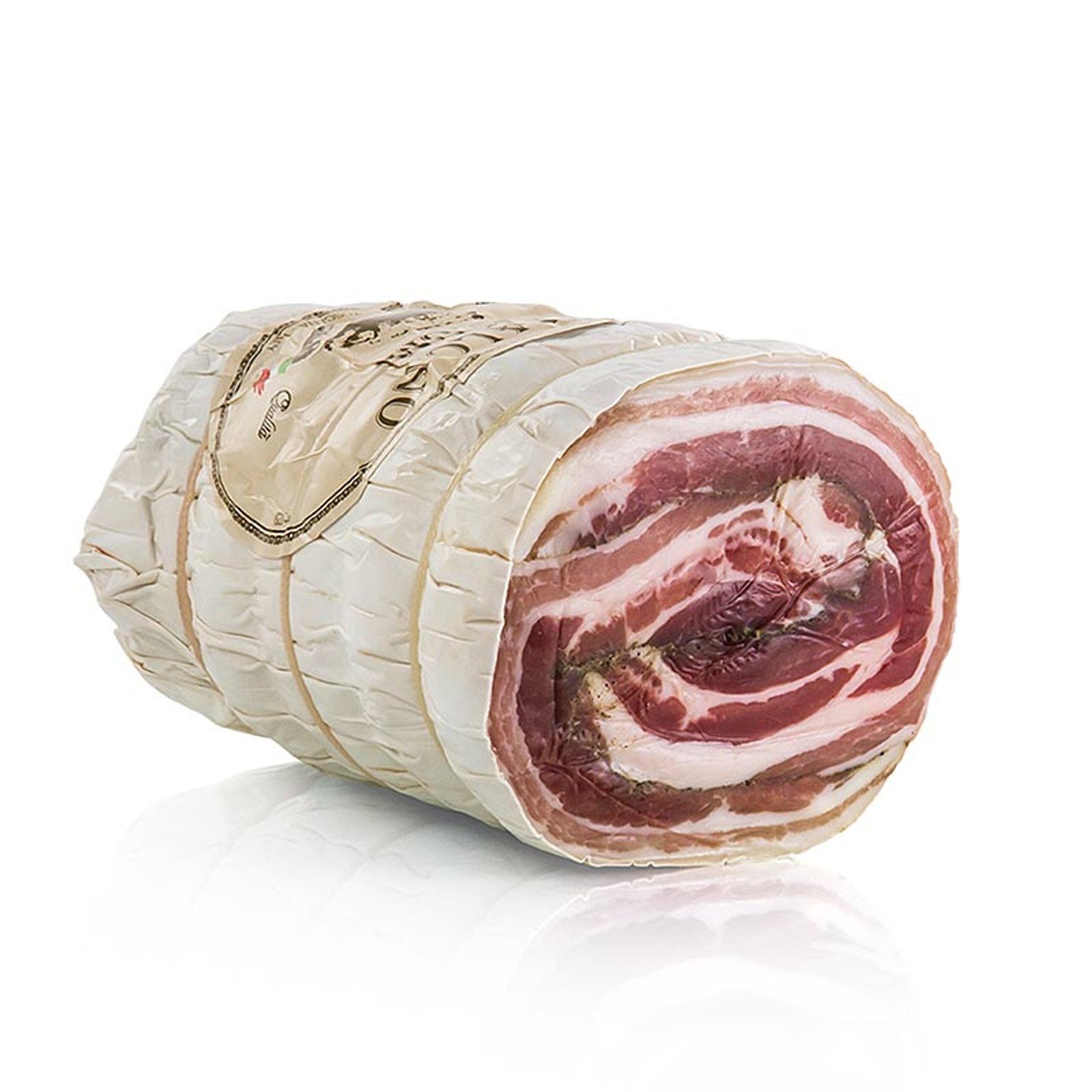 Pancetta durchwachsener Speck, gerollt, Montalcino Salumi, ca.2,75 kg