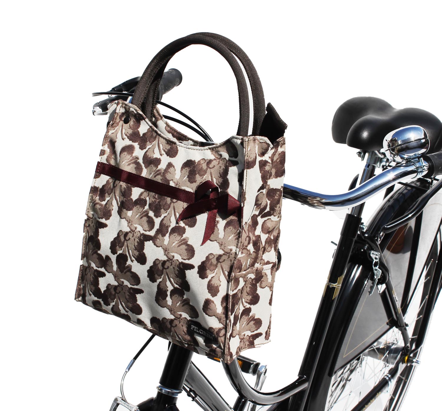 Pilgrim Lenkertasche beige mit Quick-Clip Halterung Fahrradtasche Tasche |  eBay.de