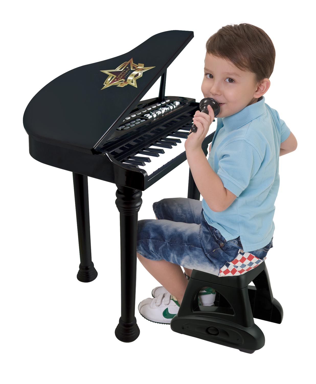 Kinder Keyboard Mit Licht & Aufnahmefunktion - Musikspielzeug Ab 3 Jahren In Rosa