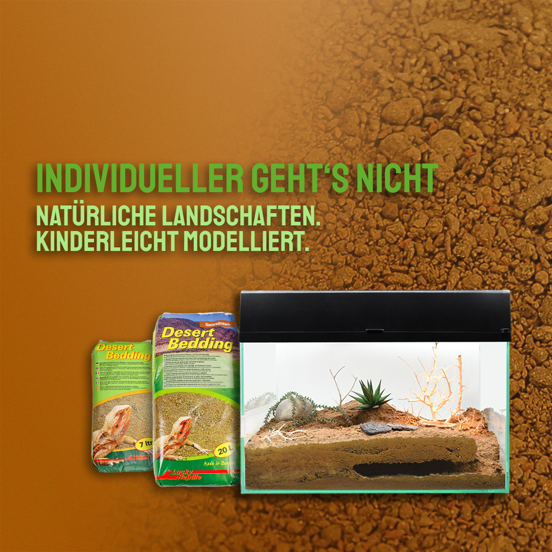     Lucky Reptile Desert Bedding "Nature Brown"