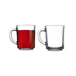 Pasabahce Pub Mug mit Henkel - 250 ml, 2er Set