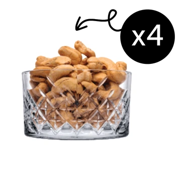 Pasabahce Timeless Glasschale 210 ml (7 1/4 oz) - 4-teiliges Set