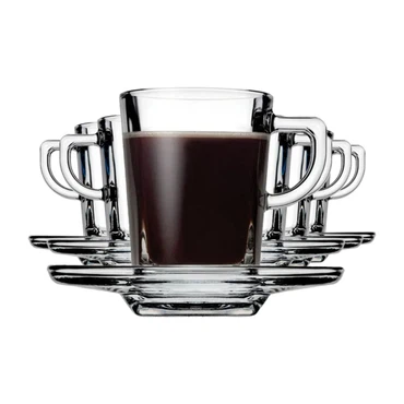 Pasabahce Carre Tassen-Set - 75 ml