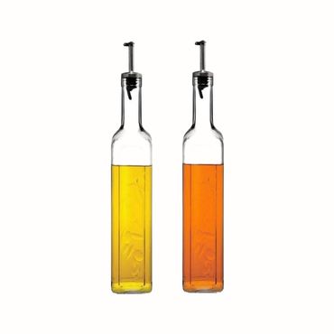 Pasabahce Homemade Öl- und Essigflaschen - 2er Set, 500 ml