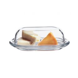 Pasabahce Basic Butterdose 169 x 101 mm (6 3/4 x 4") - 2-tlg. Set