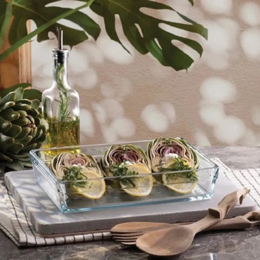 Pasabahce Borcam Rechteckige Auflaufform – 2500 ml 