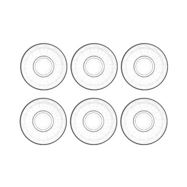 LAV Klasik Teeteller 102 mm - 6er Set