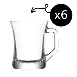 LAV Zen+ Tassen 225 ml (7 1/2 oz) - 6er Set
