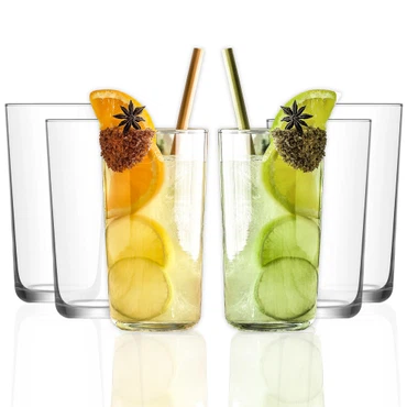 LAV Assos Longdrinkgläser – 490 ml (16 1/2 oz), 6er Set