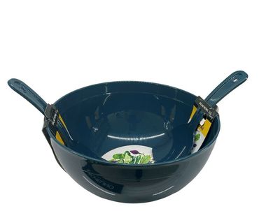 Michelino 3-tlg. Salatschüssel-Set 5500ML Henry, Farbe: Blau