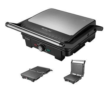 Michelino Kontaktgrill 36,5x36 cm, Durchmesser: 36