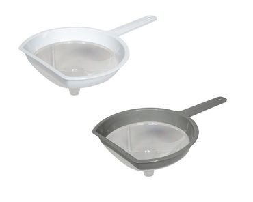 Michelino Trichter Silber mit Creme-Farbenem Griff