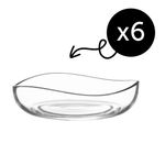 LAV Vira Glasschalen - 195 ml (6 1/2 oz) - 6er Set