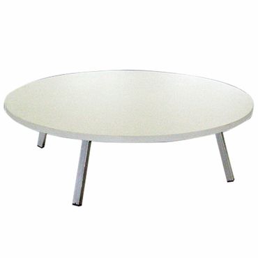 Schäfer Klapptisch Ø 90 cm Rund - Vielseitig und Platzsparend (79cm, 80cm, 90cm Durchmesser), Durchmesser: 80cm, Farbe: Hellbraun