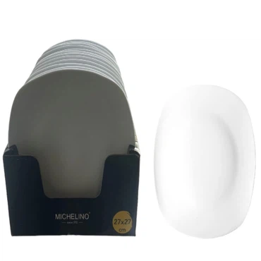 Michelino Leonie Teller eckig Ø 20-23- 27 cm