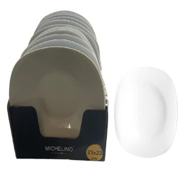 Michelino Leonie Teller eckig Ø 20-23- 27 cm