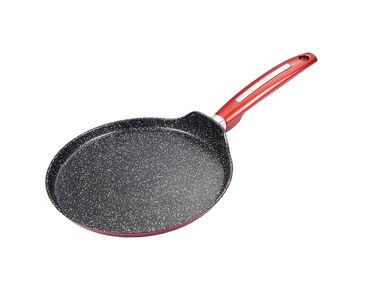 Schäfer Metallic Red Crêpespfanne 24 cm, Durchmesser: 24cm