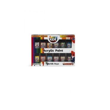 FUNNY KIDS Acrylfarben-Sets – 12 Farben x 20 ml alt-