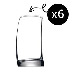 Pasabahce Penguen Longdrinkgläser 390 ml (13 1/4 oz) - 6-tlg Set