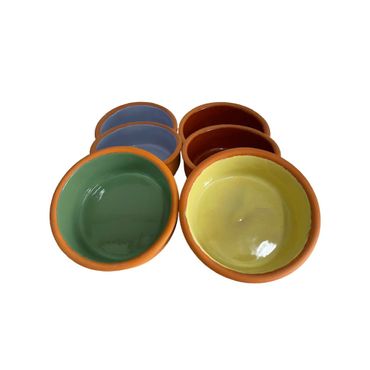 Schäfer Tonauflaufform-Set 12x4 cm Mix Farbig