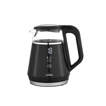 Schäfer Glaswasserkocher Schwarz – 1,0L