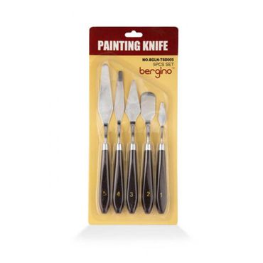 Bergino Metal Painting Knife Set - 5 tlg alt-