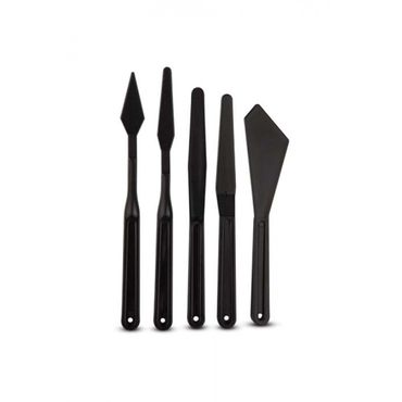 Plastic 5-Piece Spatula Set alt-