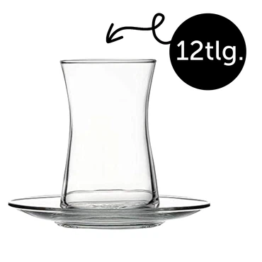 Pasabahce Heybeli Teeset 160 ml (5 3/4 oz) – 12er Set