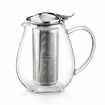 Wilmax Teekanne aus Glas mit Filter 850 ml