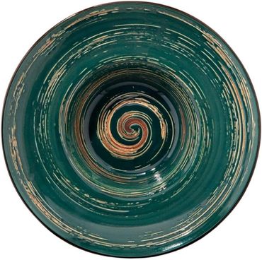 Wilmax Tiefe Porzellanplatte, 22,5 cm, 1100 ml, 2er Set