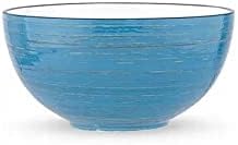 Wilmax Porzellanschüssel Blau, 600 ml, 13,5 cm