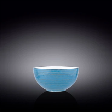 Wilmax Porzellanschüssel Blau, 600 ml, 13,5 cm