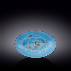 Wilmax Ovale Schale 25 x 16.5 x 6 cm Blau