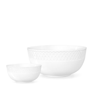 Wilmax Schalen Set 7-teilig Weiß Porzellan WL-880104/7C