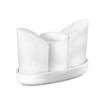 Wilmax Salz & Pfefferstreuer Set - Weiß - Klassisches Design