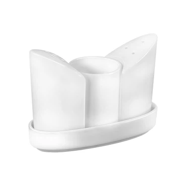 Wilmax Salz & Pfefferstreuer Set - Weiß - Klassisches Design