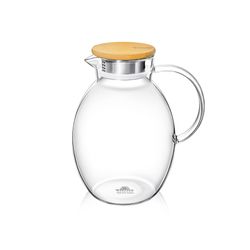Wilmax Karaffe 2400 ml Borosilikat Thermo Glas
