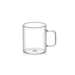 Wilmax Becher 300 ml, rund, aus Borosilikatglas