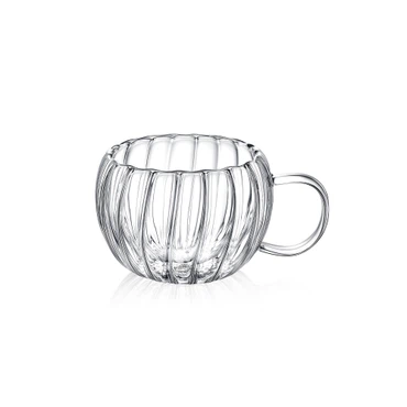 Wilmax Doppelwandiger Thermoglas-Becher