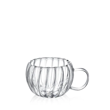 Wilmax Doppelwandiger Thermoglas-Becher