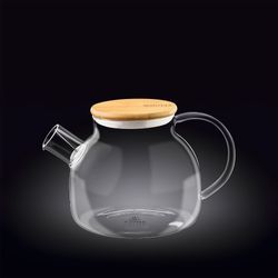 Wilmax Teekanne 950 ml aus hitzebeständigem Thermo-Glas