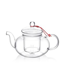 Wilmax Teekanne, 1200 ml, Thermo-Glas