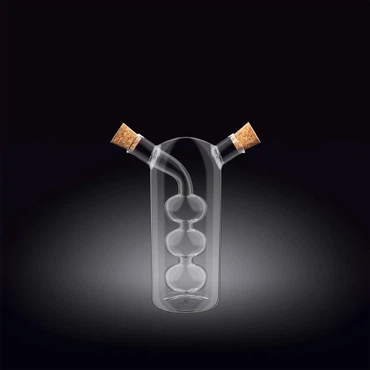 Wilmax Öl und Essigflasche aus Glas 300/60 ml