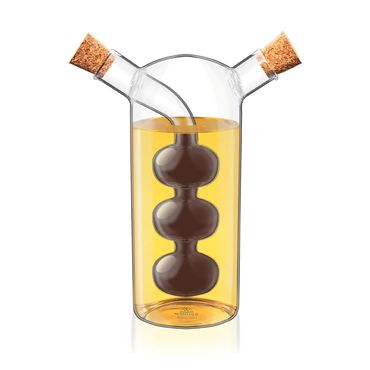 Wilmax Öl und Essigflasche aus Glas 300/60 ml
