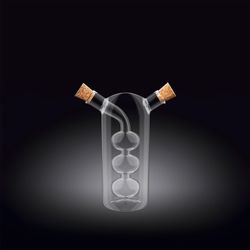 Wilmax Öl und Essigflasche aus Glas 300/60 ml