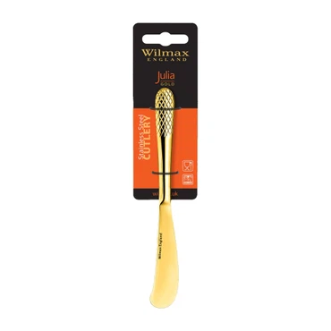 Wilmax Butter Knife 17 cm Edelstahl goldfarben