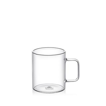 Wilmax Tassen aus Borosilikatglas, 6er-Set , Volumen: 300ml