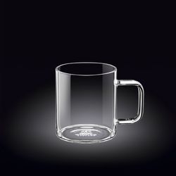 Wilmax Becher, rund, aus Borosilikatglas