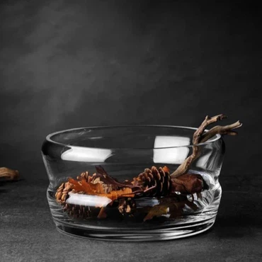 Pasabahce Crystallin PEKO Schale – Ø 250 mm, H: 280 mm, 1 Stück