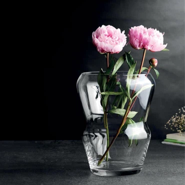 Pasabahce Crystallin PEKO Vase – H: 200 mm, Ø: 167 mm, 1 Stück